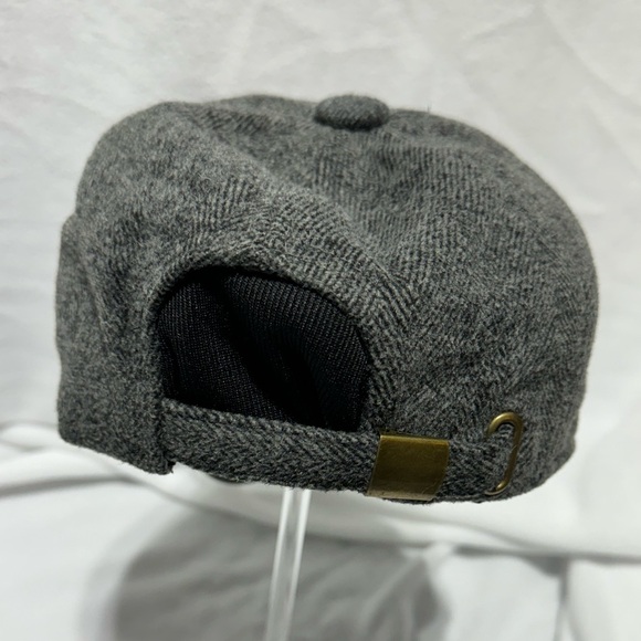 Men's Winter Warm Baseball Hat with Fold Earmuffs Warmer Metal Buckle - Picture 7 of 8